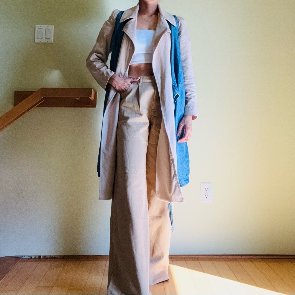 VERSATILE VINTAGE WASHED DENIM WRAP DRESS